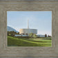 Provo Temple the Morning Breaks