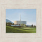 Provo Temple the Morning Breaks