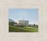 Provo Temple the Morning Breaks