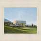 Provo Temple the Morning Breaks