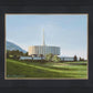 Provo Temple the Morning Breaks