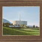 Provo Temple the Morning Breaks