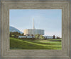 Provo Temple the Morning Breaks