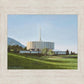 Provo Temple the Morning Breaks