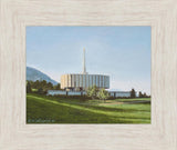 Provo Temple the Morning Breaks