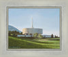 Provo Temple the Morning Breaks