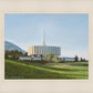 Provo Temple the Morning Breaks