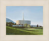 Provo Temple the Morning Breaks