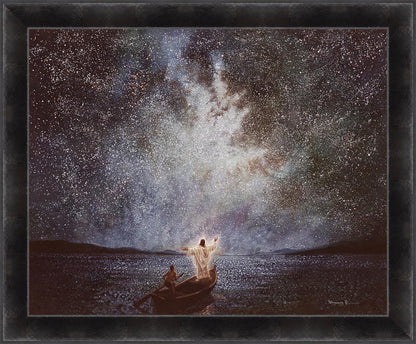 Calm and Stars Large Wall Art