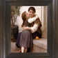 Calinerie....coaxing Open Edition Print / 11 X 14 Frame D 20 1/4 17 Art