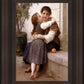 Calinerie....coaxing Open Edition Print / 14 X 21 Frame B 29 1/4 22 Art