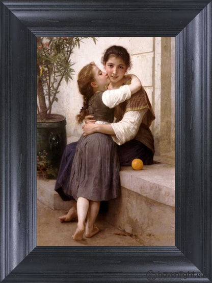 Calinerie....coaxing Open Edition Print / 20 X 30 Frame A 40 1/4 Art