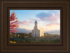 Cedar City Temple Time For Eternal Things Open Edition Canvas / 18 X 12 Frame E 3/4 24 Art