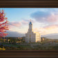 Cedar City Temple Time For Eternal Things Open Edition Canvas / 18 X 12 Frame S 16 1/4 22 Art