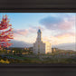 Cedar City Temple Time For Eternal Things Open Edition Canvas / 24 X 16 Frame A 23 3/4 31 Art