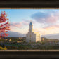 Cedar City Temple Time For Eternal Things Open Edition Canvas / 24 X 16 Frame W 23 31 Art