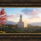 Cedar City Temple Time For Eternal Things Open Edition Canvas / 30 X 15 Frame G 23 3/4 38 Art