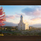 Cedar City Temple Time For Eternal Things Open Edition Canvas / 30 X 20 Frame E 26 3/4 36 Art
