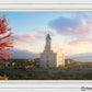 Cedar City Temple Time For Eternal Things Open Edition Canvas / 36 X 24 Frame D 32 1/4 44 Art