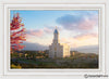 Cedar City Temple Time For Eternal Things Open Edition Canvas / 36 X 24 Frame D 32 1/4 44 Art