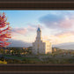 Cedar City Temple Time For Eternal Things Open Edition Canvas / 36 X 24 Frame R 32 3/4 44 Art