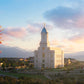 Cedar City Temple Time For Eternal Things Open Edition Canvas / 36 X 24 Print Only Art