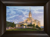 Draper Temple 01 Open Edition Canvas / 18 X 12 Frame C 17 3/4 23 Art