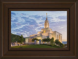 Draper Temple 01 Open Edition Canvas / 18 X 12 Frame E 3/4 24 Art