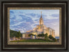 Draper Temple 01 Open Edition Canvas / 18 X 12 Frame W 3/4 24 Art