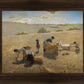 The Gleaners Open Edition Print / 26 X 20 Frame A 3/4 32 Art