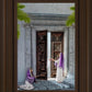 Two Of The Ten Open Edition Canvas / 12 X 18 Frame E 24 3/4 Art