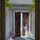 Two Of The Ten Open Edition Canvas / 24 X 36 Frame G 44 3/4 32 Art